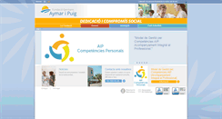 Desktop Screenshot of fundacioaymaripuig.org